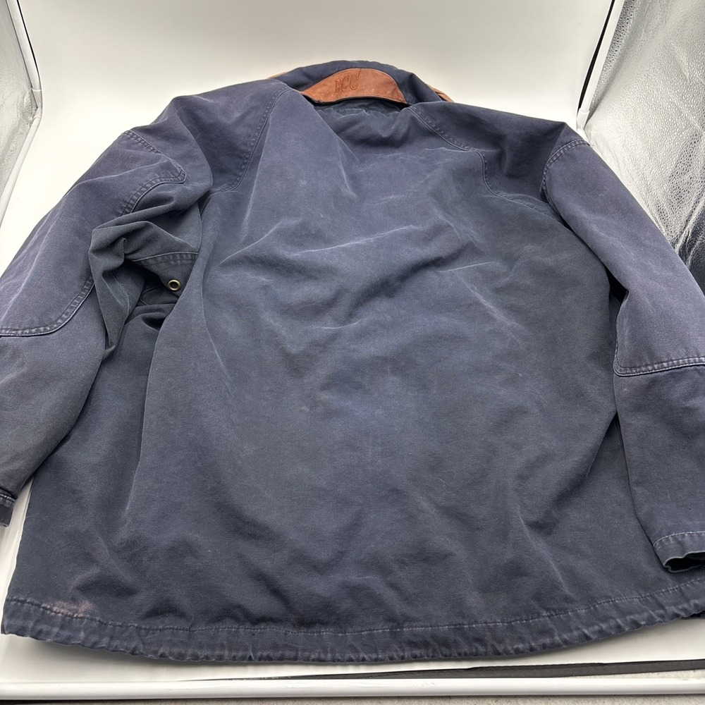 Environmental Concept Clothing Mens Coat Size Large‎ Hidden Hoodie Blue Zip Up - Picture 10 of 15